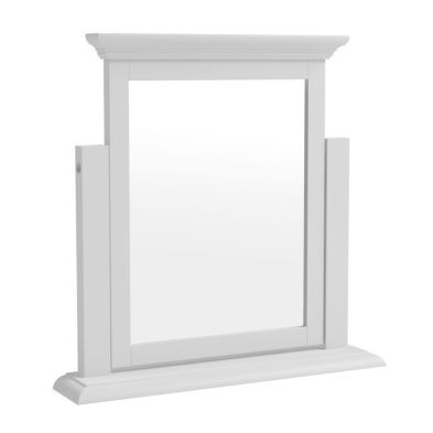 Product photograph of Banbury Mirror Oak White 50cm from QD stores