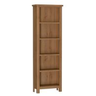 See more information about the Rutland Oak Large Bookcase Rustic