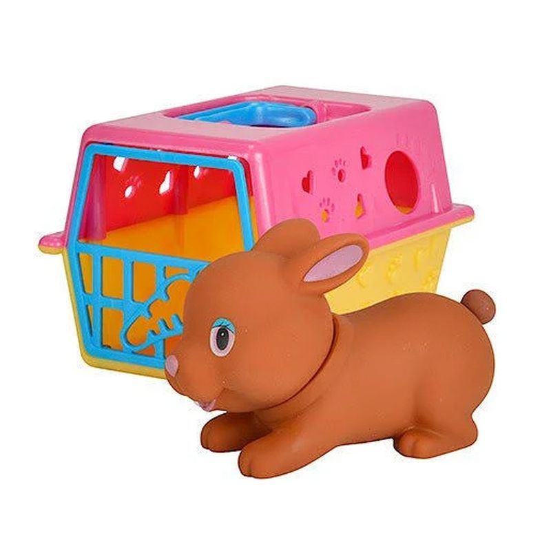 Simba Toys My Little Pet Brown Rabbit With Carry Case