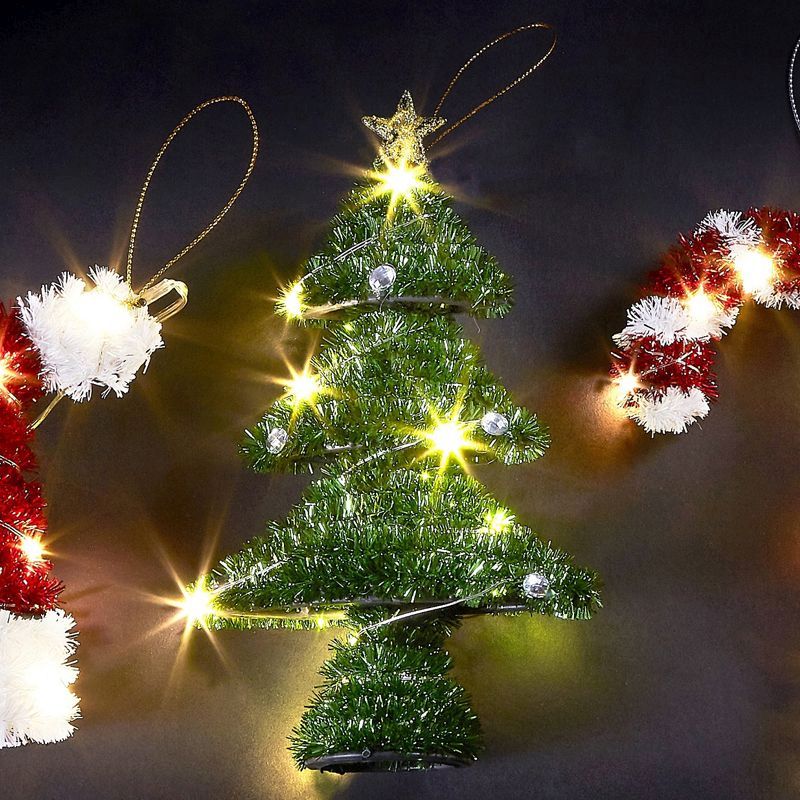 Indoor Hanging Battery Powered Christmas Tree Light