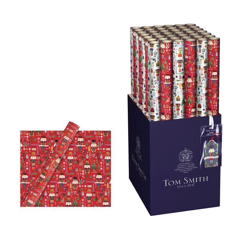 The Nutcracker 4m Gift Wrap Red