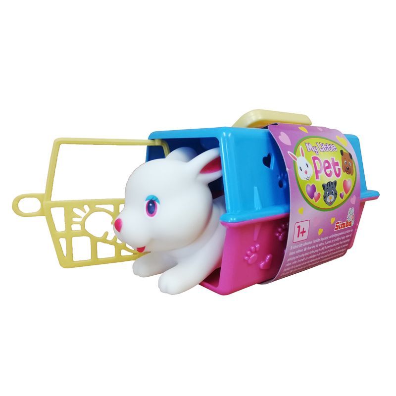 Simba Toys My Little Pet White Rabbit With Carry Case