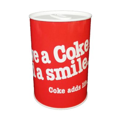 See more information about the Coke Money Tin 10 x 15cm Smile