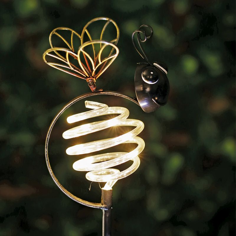 Bright Garden Solar Powered Bumblebee Stake Light