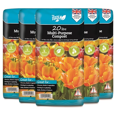 Product photograph of Growing Patch Multi Purpose Compost 400 Litres from QD stores