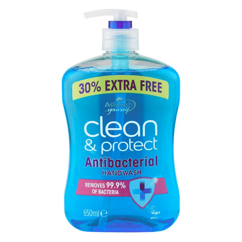 Astonish Clean & Protect Antibacterial Handwash Squeezy
