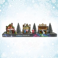 See more information about the 17 Piece Light Up Village Set
