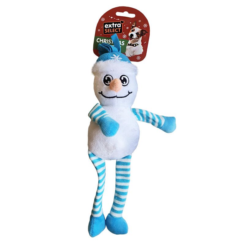 Extra Select Christmas Pet Toy Snowman 