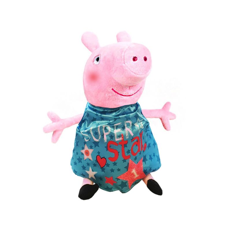 Plush Peppa Pig Super Star