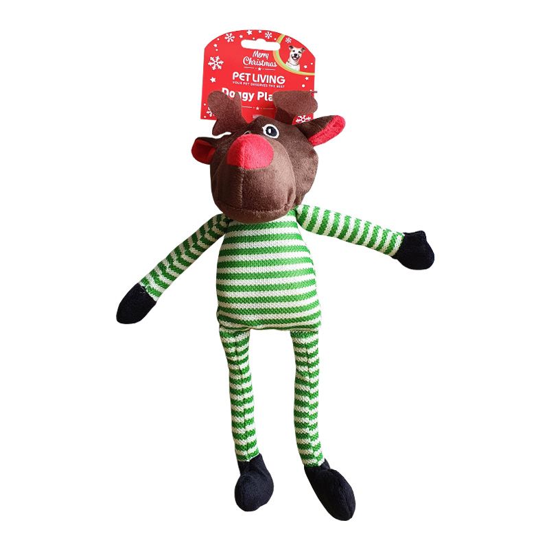 Reindeer Pyjama Character Honking Dog Toy