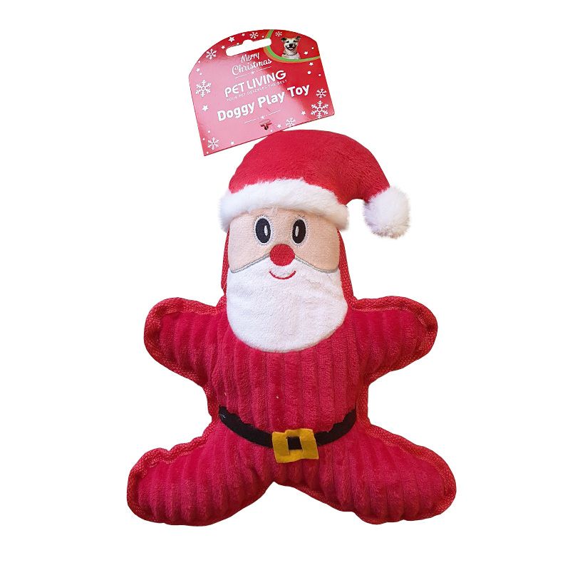 Santa Honking Plush Dog Toy