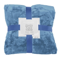 See more information about the 150x200 Blue Seriously Soft Throw