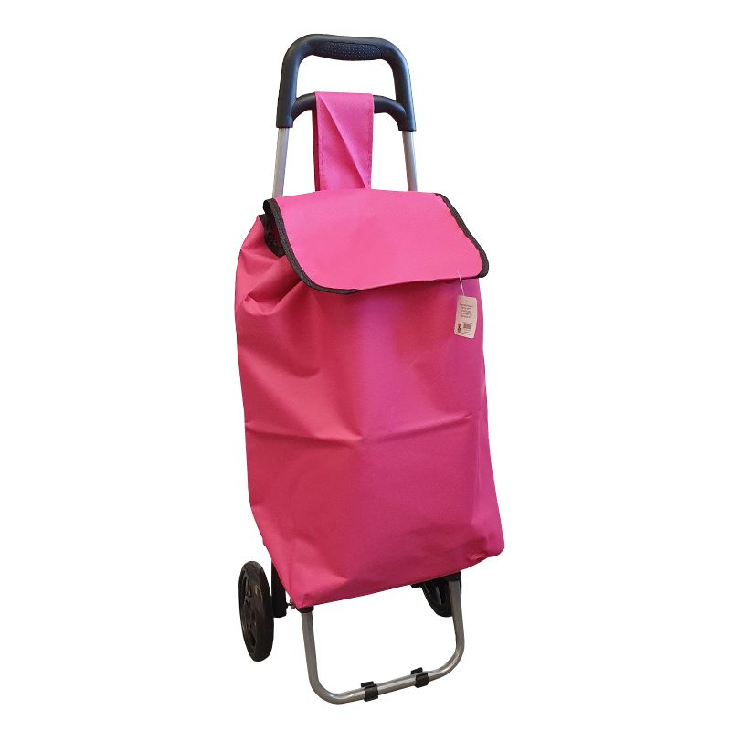 Pink Shopping Trolley