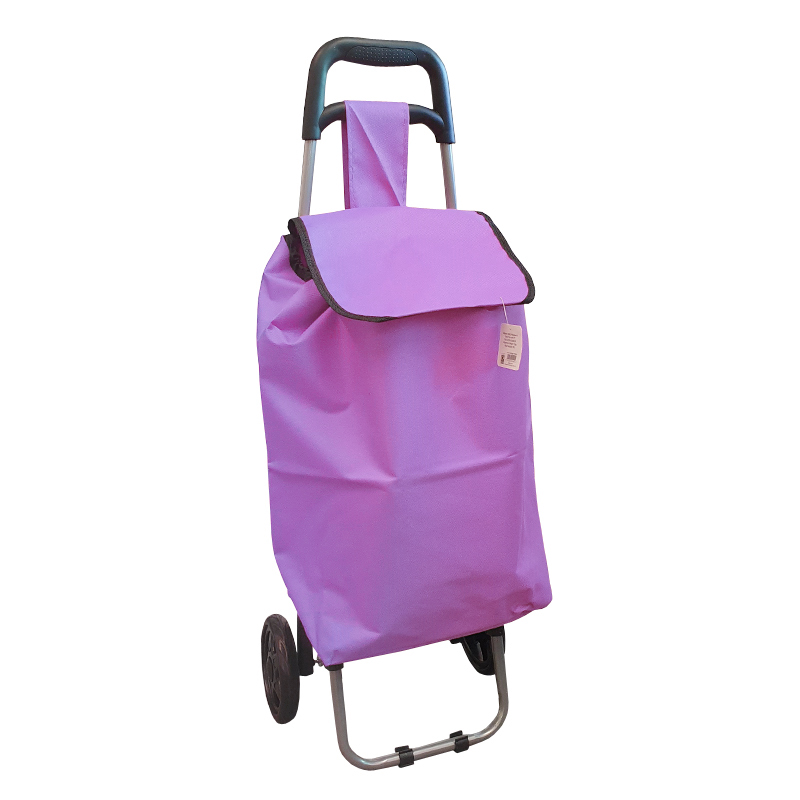 Purple Shopping Trolley