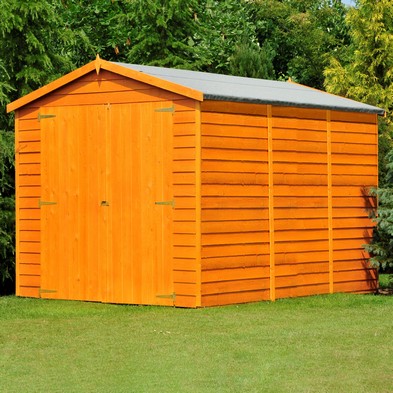 Product photograph of Shire Ashworth 6 7 X 12 2 Apex Shed - Premium Coated Overlap from QD stores