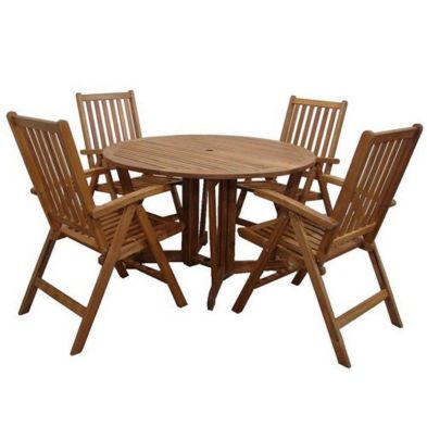 See more information about the Manhattan Garden Patio Dining Set by Royalcraft - 4 Seats
