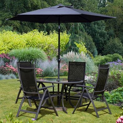 Product photograph of Sorrento Garden Patio Dining Set By Royalcraft - 4 Seats from QD stores