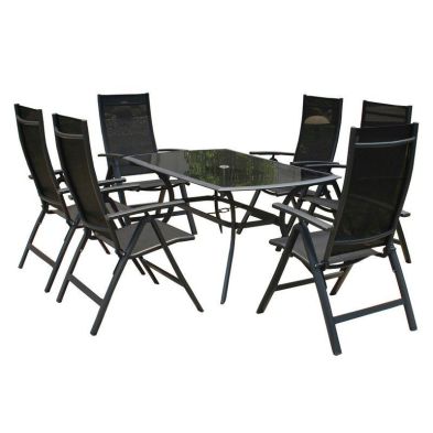 Product photograph of Sorrento Garden Patio Dining Set By Royalcraft - 6 Seats from QD stores