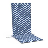 See more information about the Croft High Back Garden Chair Cushion Zig Zag