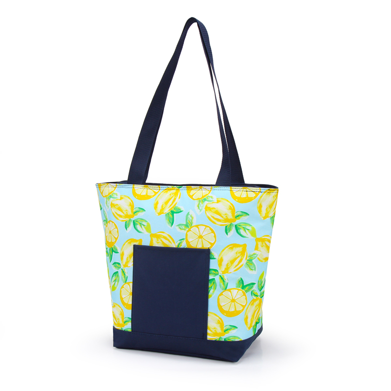 Lemon Print 15L Shopper Cooler Bag