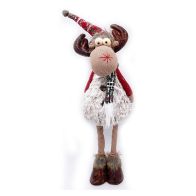 See more information about the Standing Reindeer Christmas Decoration 26 Inch - Red Arms