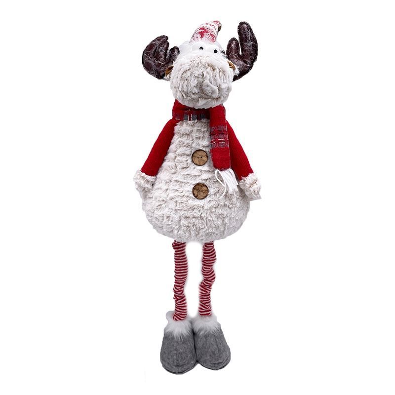 LED Reindeer Christmas Decoration 31 Inch - Red Arms