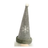 See more information about the Gonk Christmas Tree Topper Decoration Grey & White - 46cm by Christmas Time
