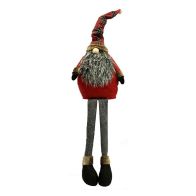 See more information about the Sitting Gonk Christmas Decoration 101cm - Tartan Santa Hat