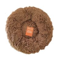 See more information about the Brown Fluffy Donut Pet Bed 50cm x 20cm