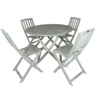 See more information about the Eco Garden Patio Dining Set by Wensum - 4 Seats