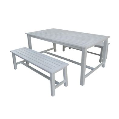 Product photograph of Eco Garden Patio Dining Set By Wensum - 6 Seats from QD stores