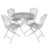 See more information about the Deco Garden Bistro Set by Wensum - 4 Seats