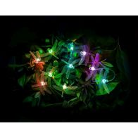 See more information about the Dragonfly Solar Garden String Lights Decoration 10 Multicolour LED - 4.35m by Bright Garden