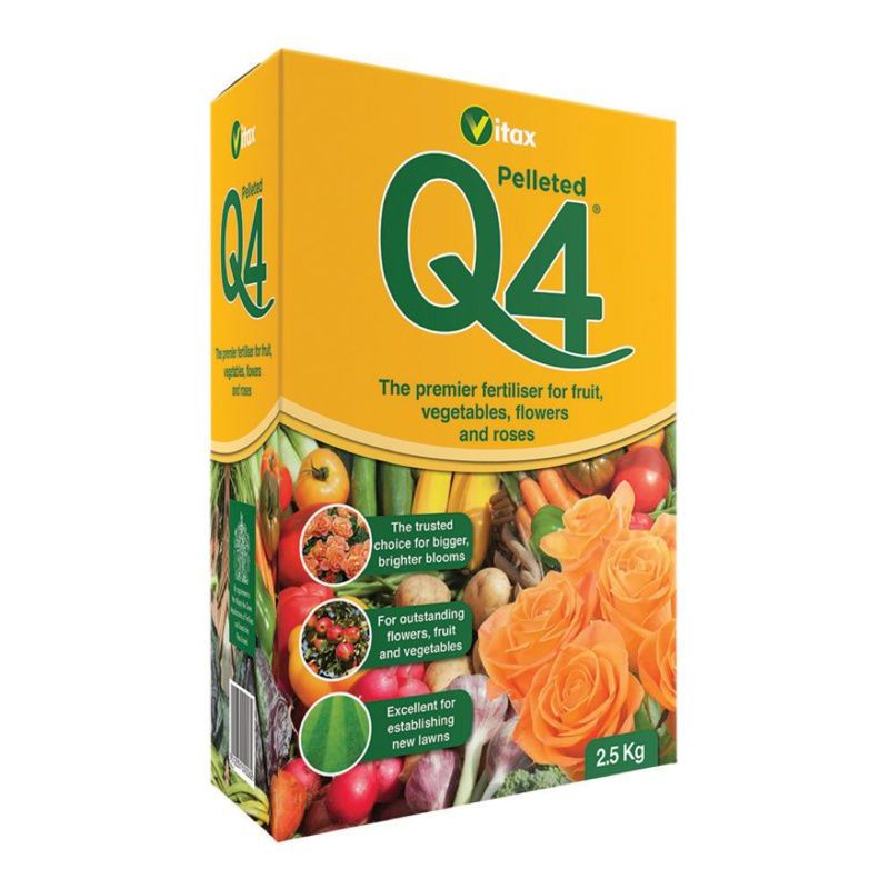 Q4 Pelleted Fertiliser 2.5kg