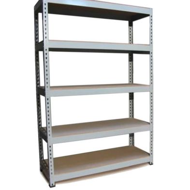 Product photograph of Steel Shelving Units 180cm - Grey Warehouse Set Of Three Q-rax 180cm By Raven from QD stores