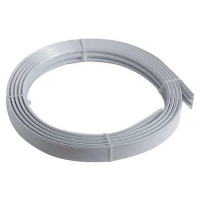 Product photograph of Streamline 350cm Coiled Curtain Track - White from QD stores