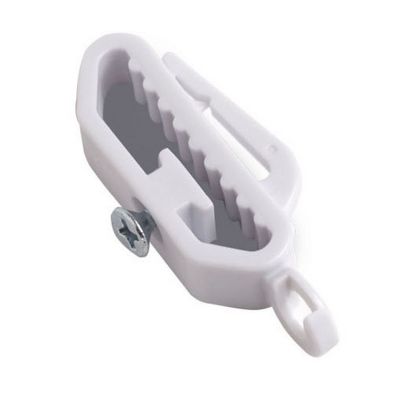 Product photograph of Streamline Curtain Track End Stops White - Pack Of 2 from QD stores