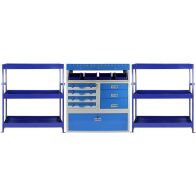 See more information about the Steel Shelving Unit 0cm - Blue Tempest Van & by Raven
