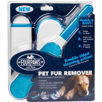 See more information about the Cat and Dog Fur Remover Blue Microfibre by Four Paws