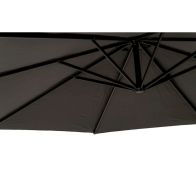 See more information about the Deluxe Rotating Over Hanging Cantilever Garden Parasol by Royal Craft - 3M Grey