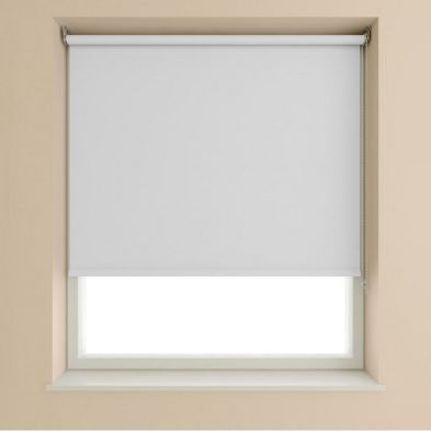 Product photograph of Blackout Roller Blind White - 60cm Width from QD stores