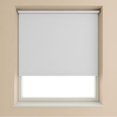 Product photograph of Blackout Roller Blind White - 150cm Width from QD stores