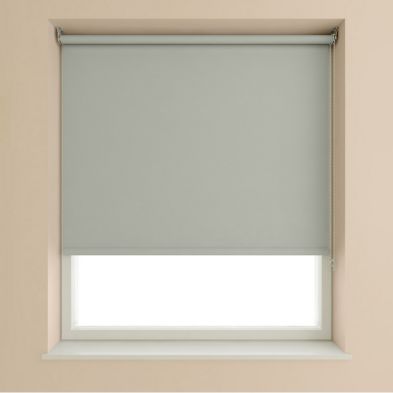 Product photograph of Blackout Roller Blind Light Grey - 180cm Width from QD stores