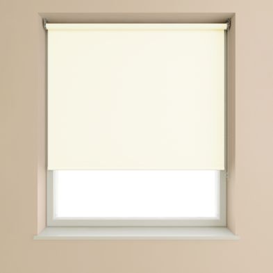 Product photograph of Blackout Roller Blind Cream - 90cm Width from QD stores