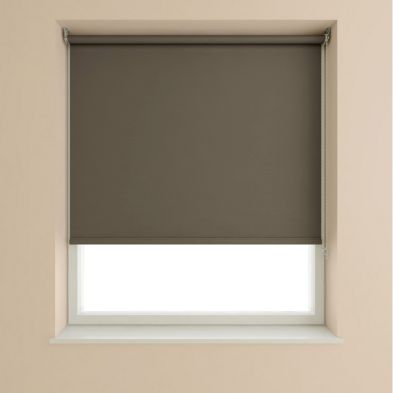 Product photograph of Blackout Roller Blind Chocolate 120cm Width - 175cm Drop from QD stores