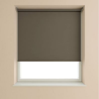 Product photograph of Blackout Roller Blind Chocolate 180cm Width - 175cm Drop from QD stores