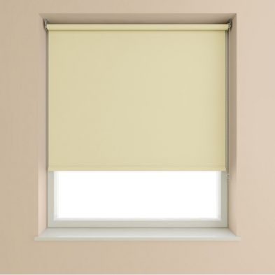 Product photograph of Blackout Roller Blind Oyster - 60cm Width from QD stores