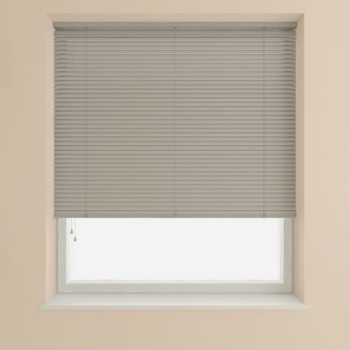 Product photograph of Venetian Blind 25mm Slat Grey - 180cm Width from QD stores