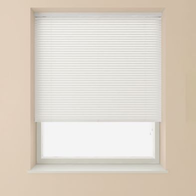 Product photograph of Venetian Blind 25mm Slat White - 105cm Width from QD stores