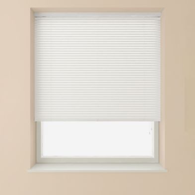 Product photograph of Venetian Blind 25mm Slat White - 120cm Width from QD stores